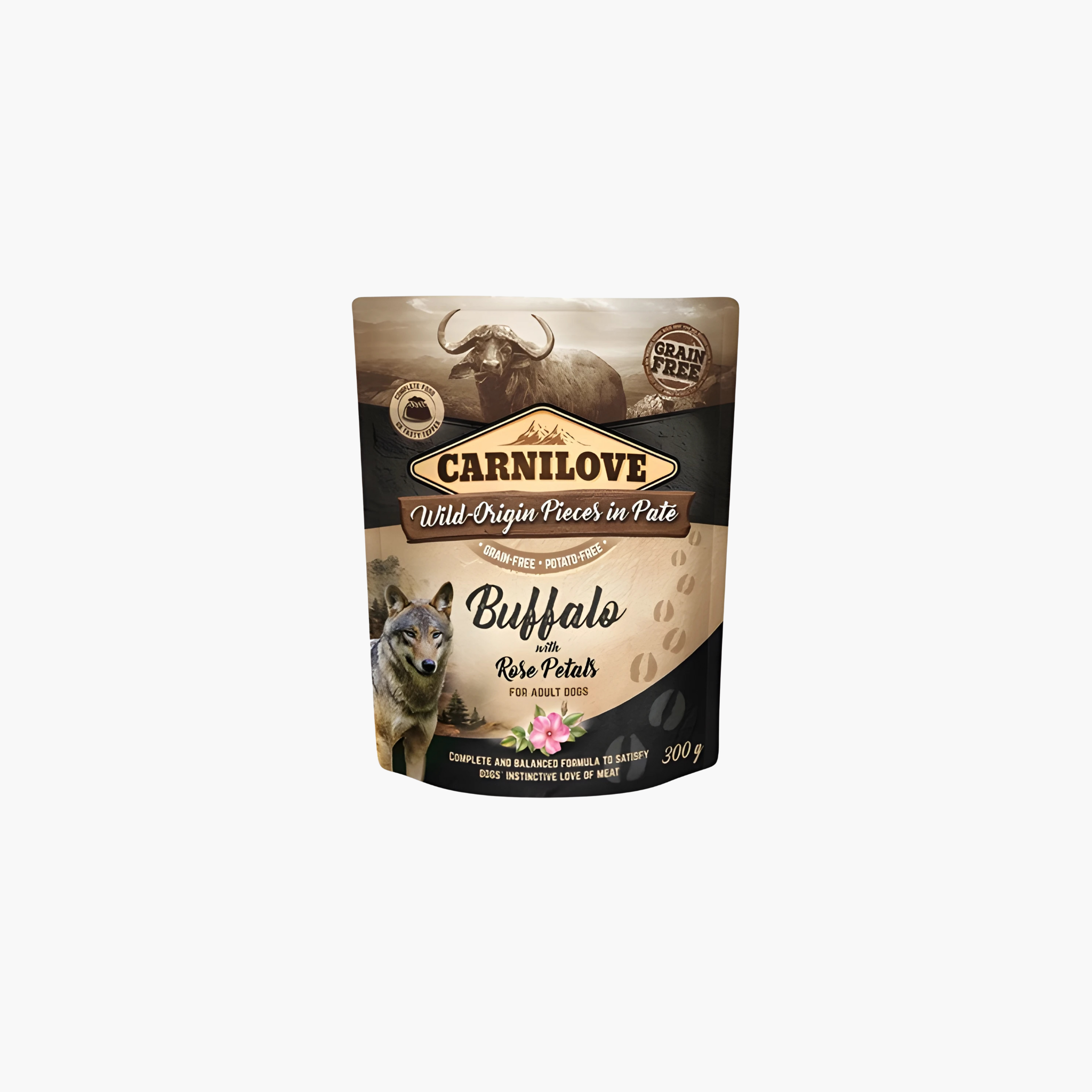 Carnilove Dog Pouch Buffel / Rozenblad - Pet Global Shop