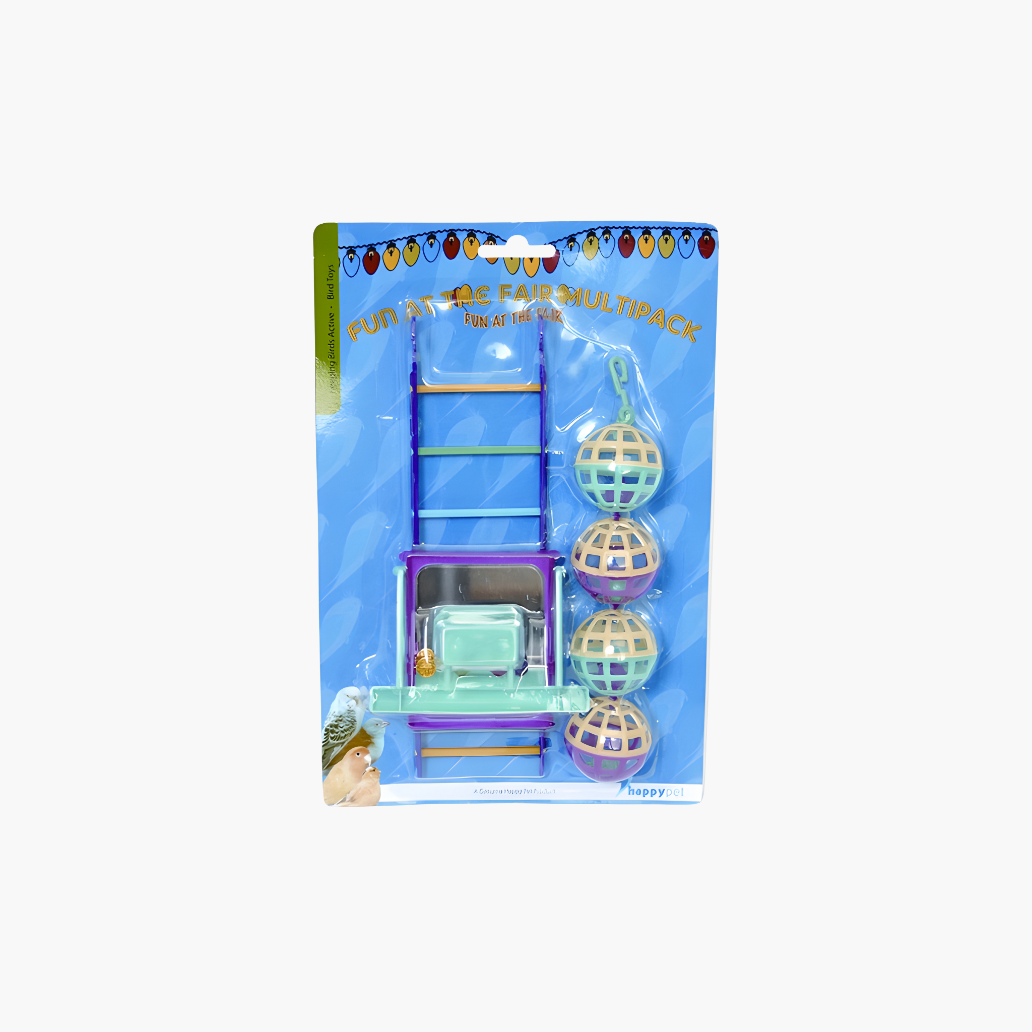 Happy Pet Bird Toy Mp Bal / Ladder / Perch