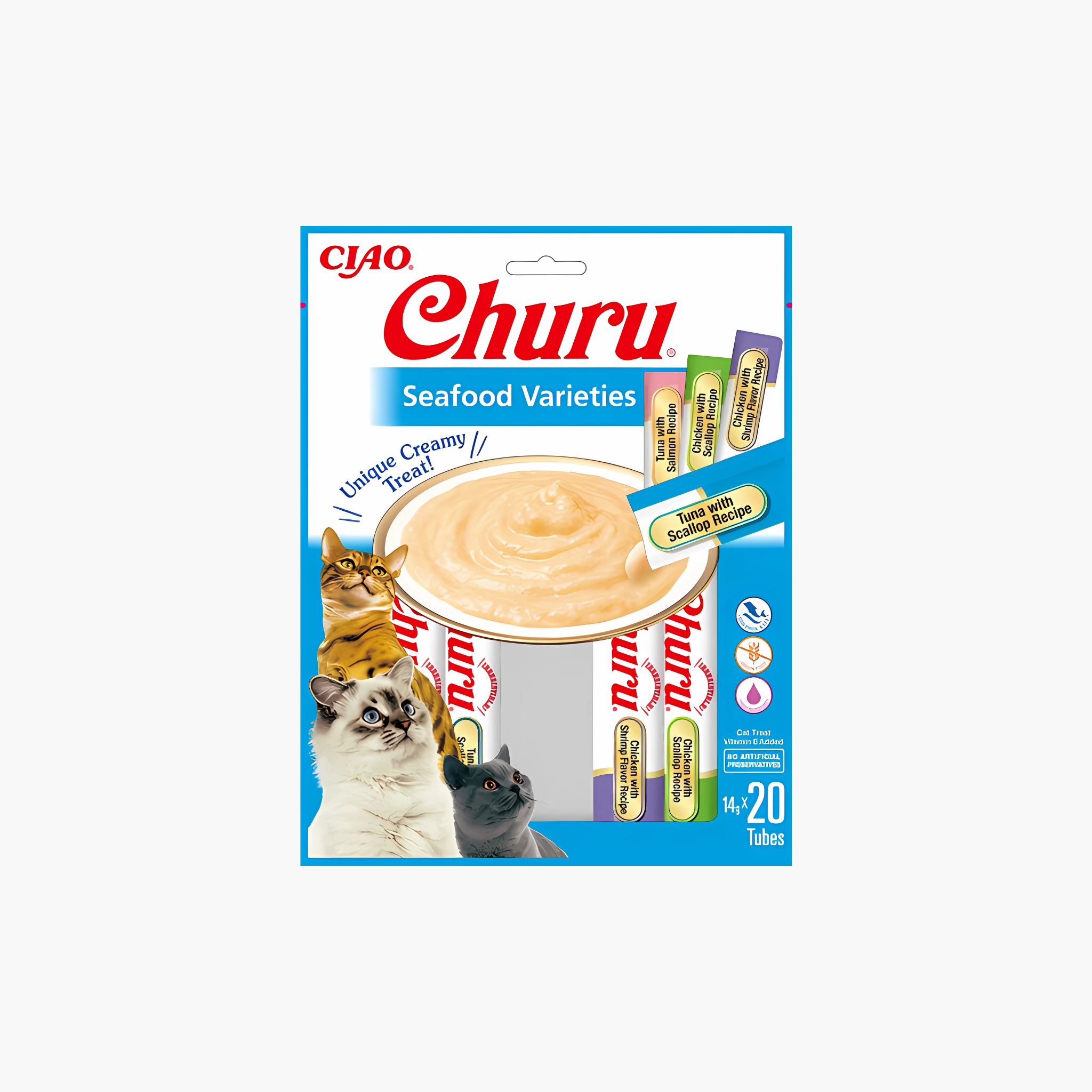 Inaba Churu Multipack Seafood