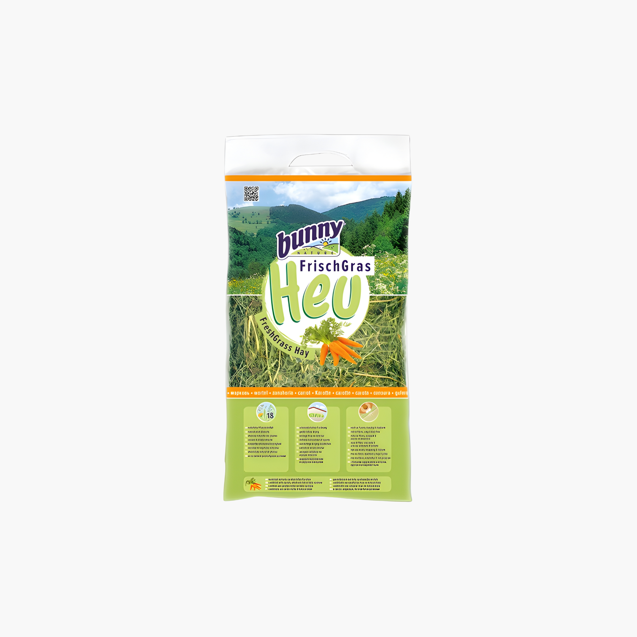 Bunny Nature Vers Gras Hooi Met Wortel - Pet Global Shop