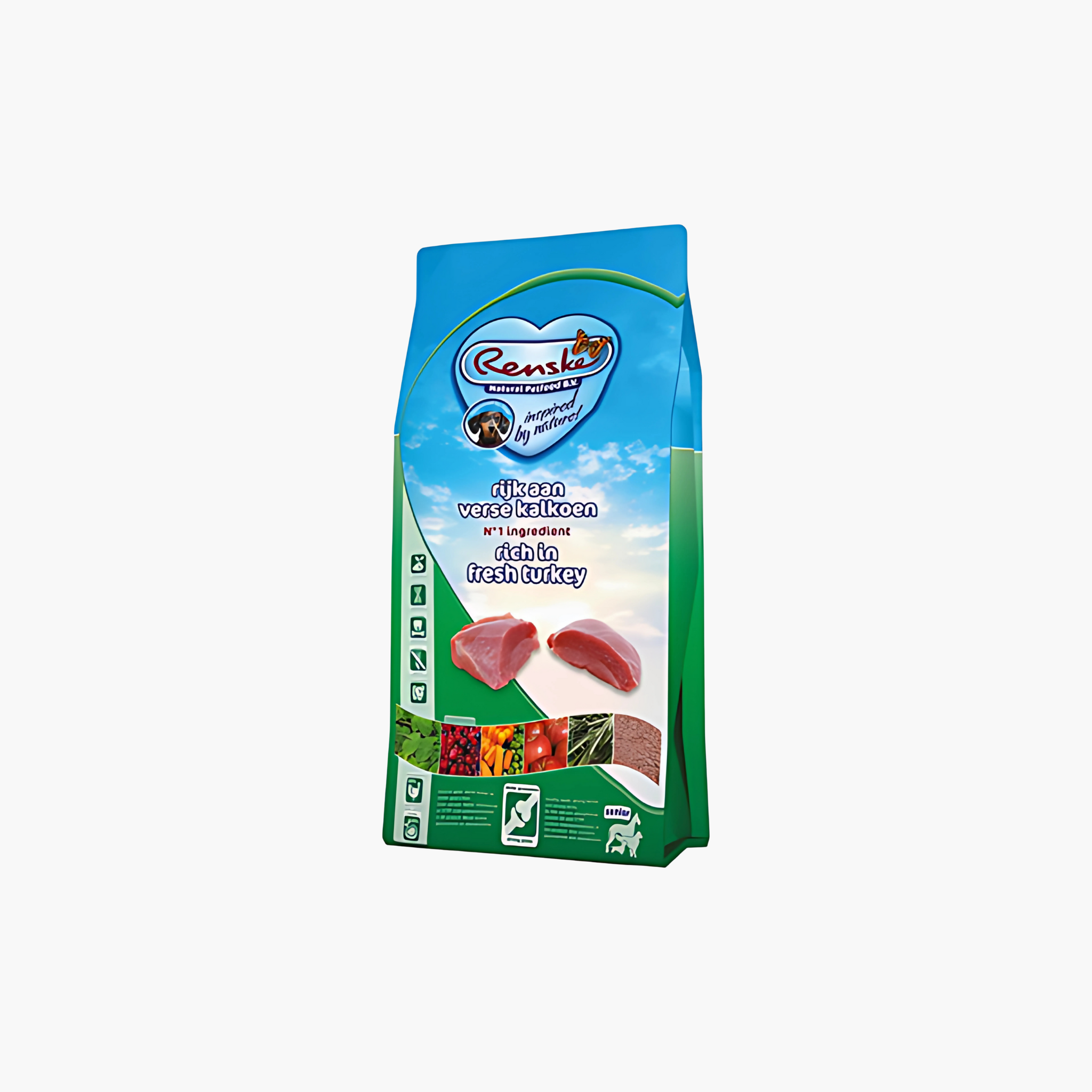 Renske Super Premium Senior Kalkoen Graanvrij Hypoallergeen - Pet Global Shop