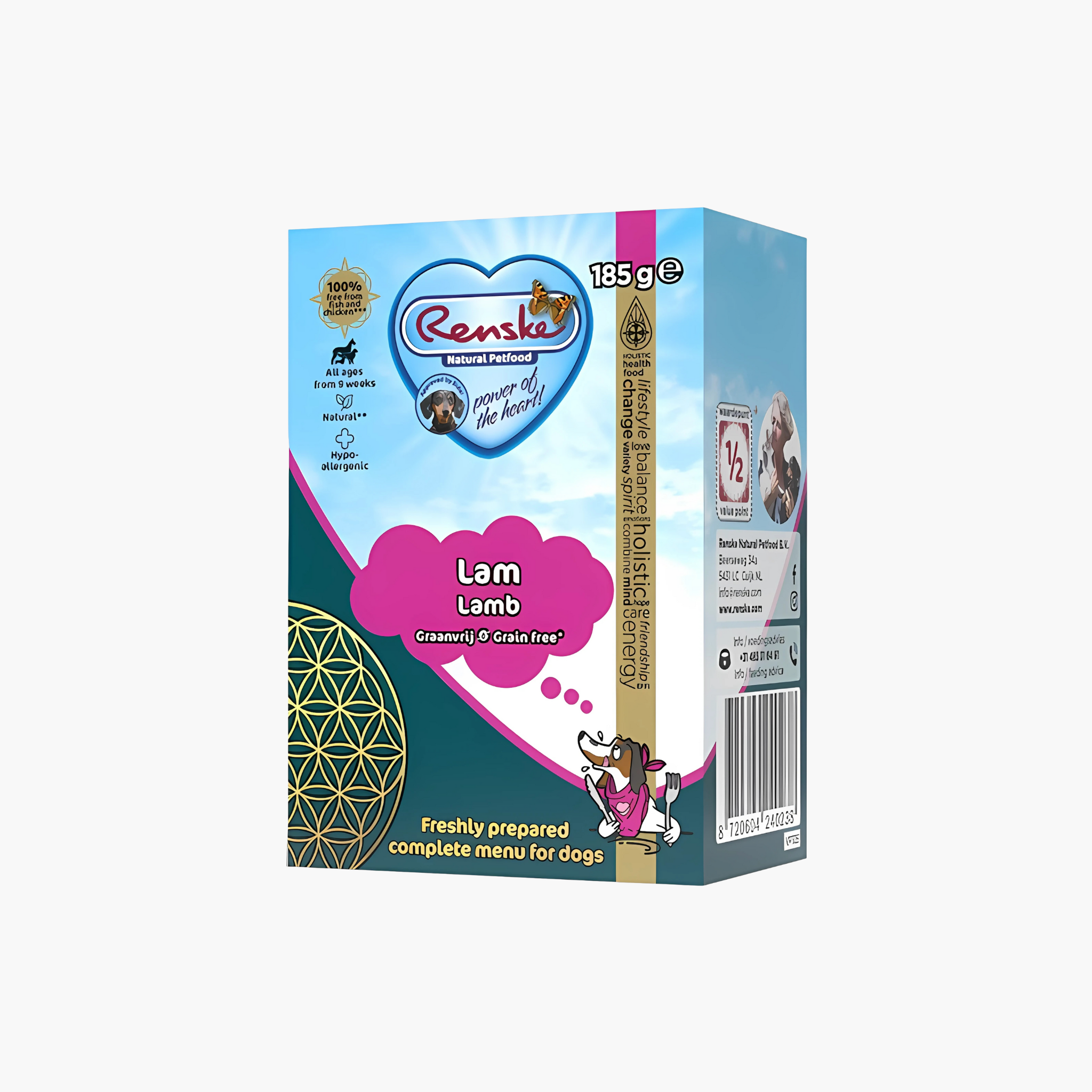 Renske Vers Bereide Maaltijd Lam Graanvrij - Pet Global Shop