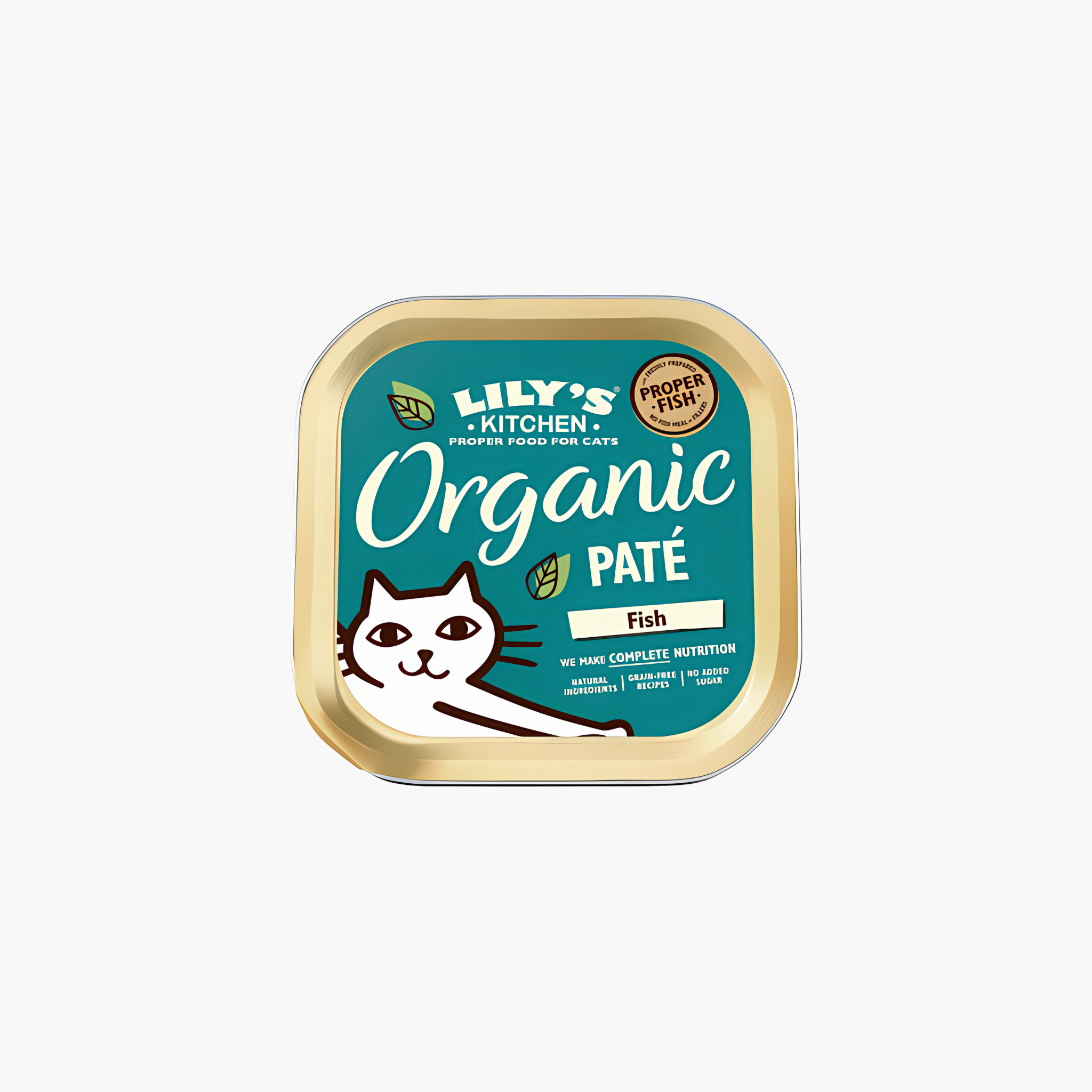 Lily's Kitchen Cat Organic Fish Pate - Pet Global Shop