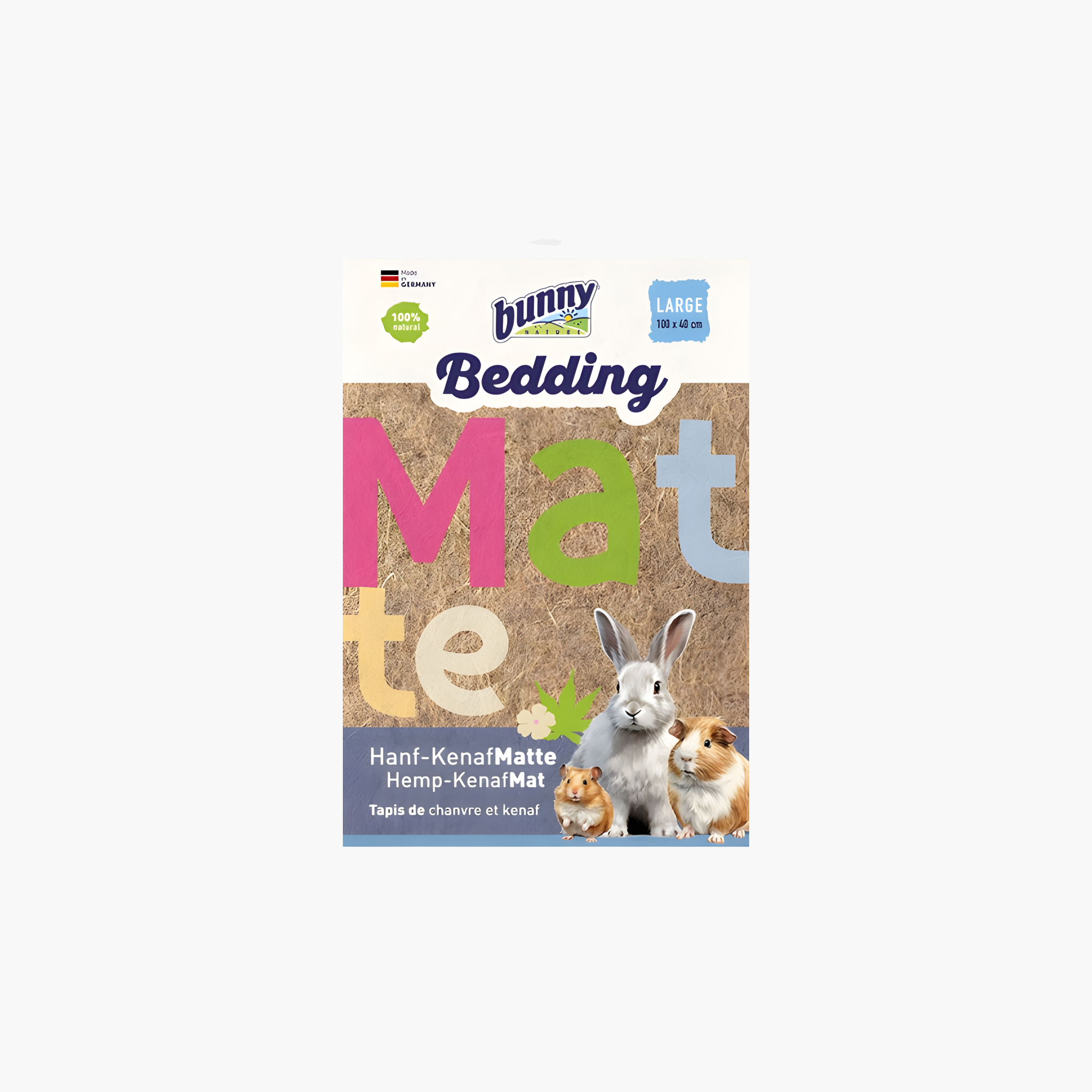 Bunny Nature Hemp-Kenafmat Hennepvezel / Kenafvezel Mat - Pet Global Shop