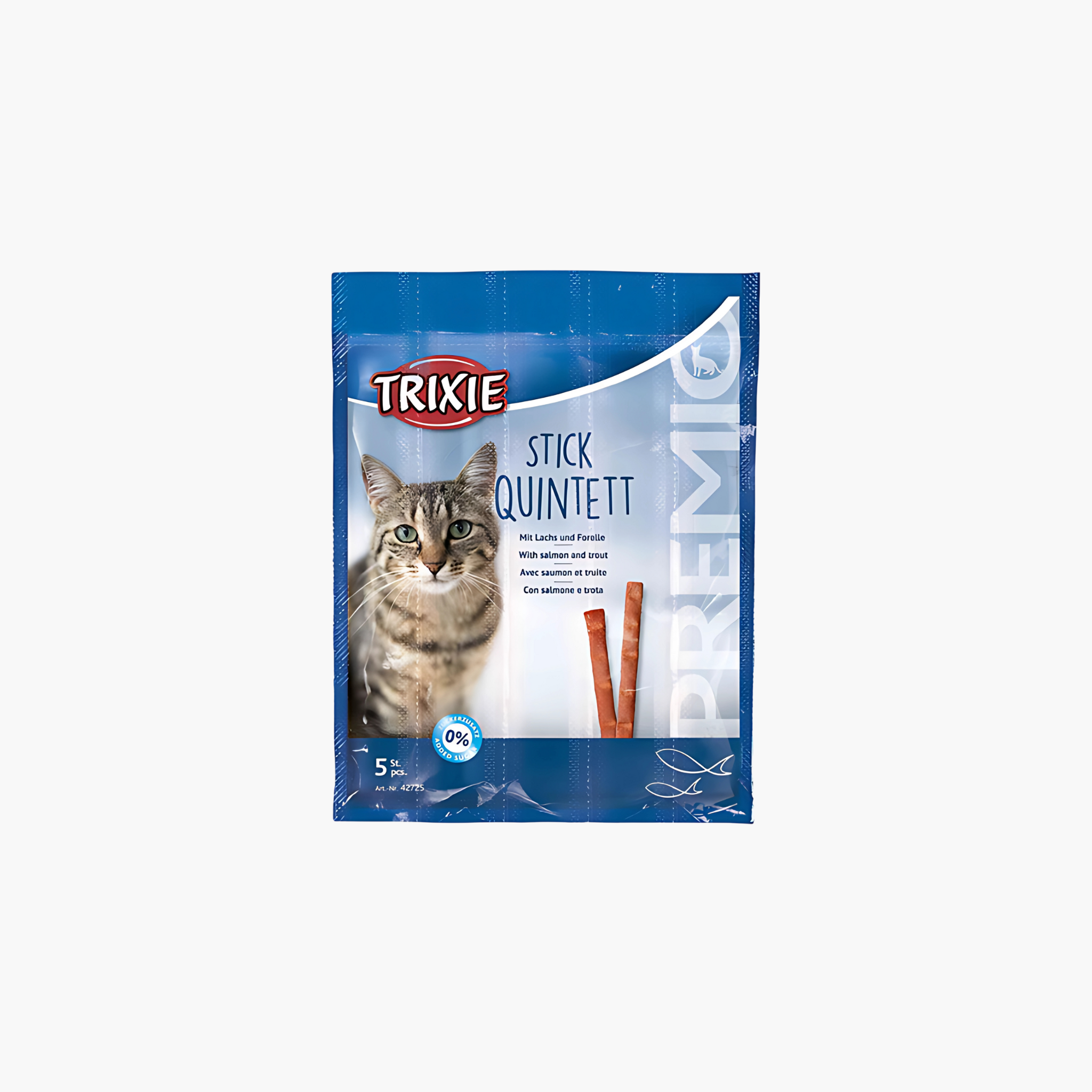Trixie Premio Stick Quintett Zalm / Forel - Pet Global Shop